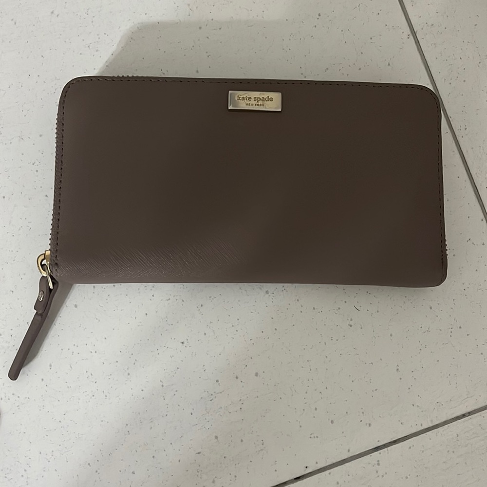 Tan Kate Spade Wallet
